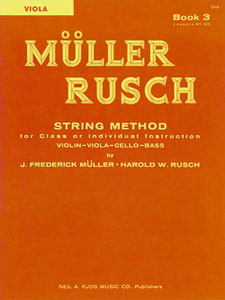 Muller-Rusch String Method Viola Book 3