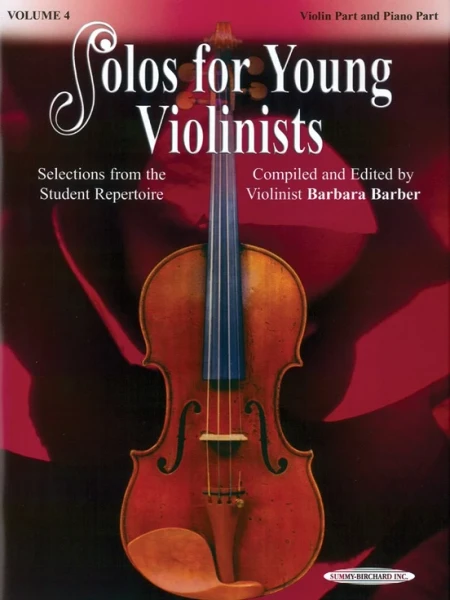 Barber, Barbara: Solos for Young Violinists Volume 4
