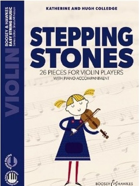 Colledge, Hugh & Katherine: Stepping Stones for Violin and Piano (Online Audio)