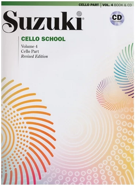 Suzuki Cello School Volume 4 BK/CD Selection