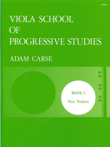 Carse, Adam: Viola School of Progressive Studies. Book 2