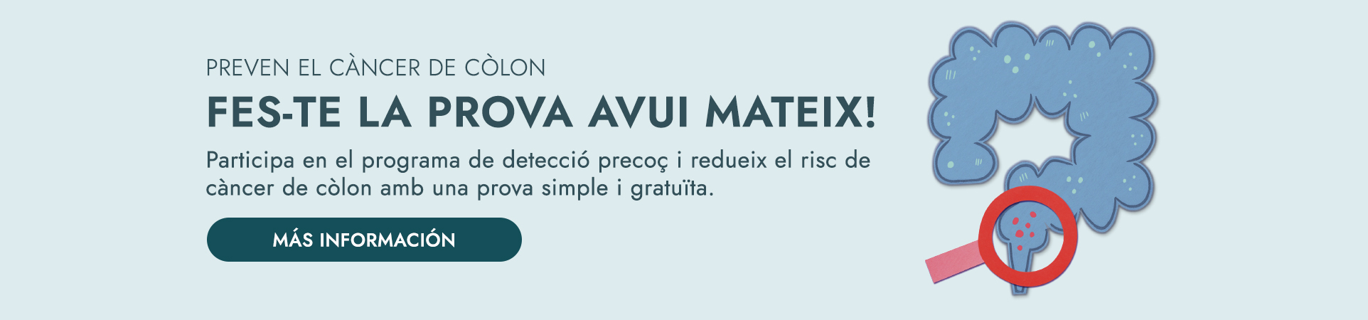 Prevención del cáncer de colon en Farmacia Granché en Sant Boi de Llobregat, Barcelona