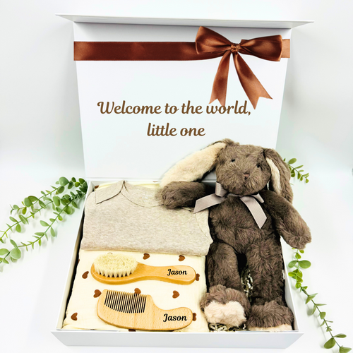 Baby Brown Bunny Hamper