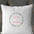 Christmas Keepsake Cushion, Personalised Cushion Cover