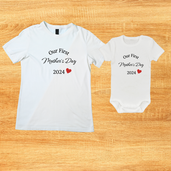 Our First Mother's Day Family T-Shirt