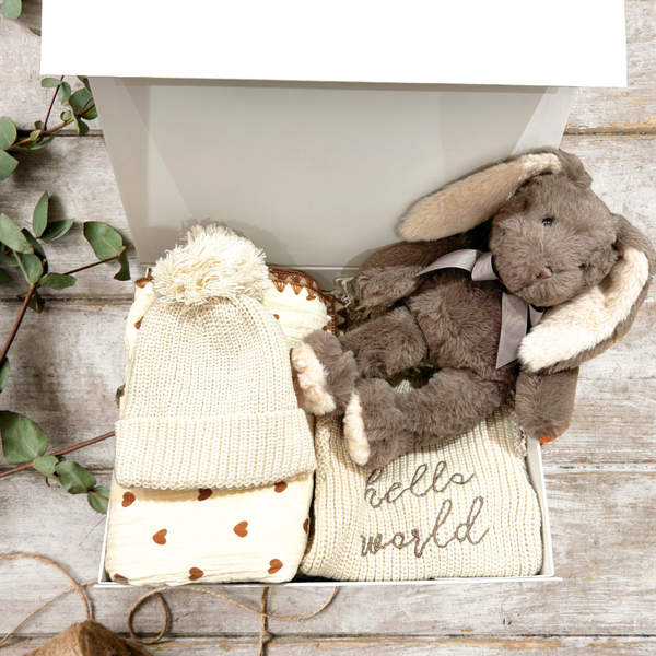 Hello World, Baby Shower, New born baby hamper