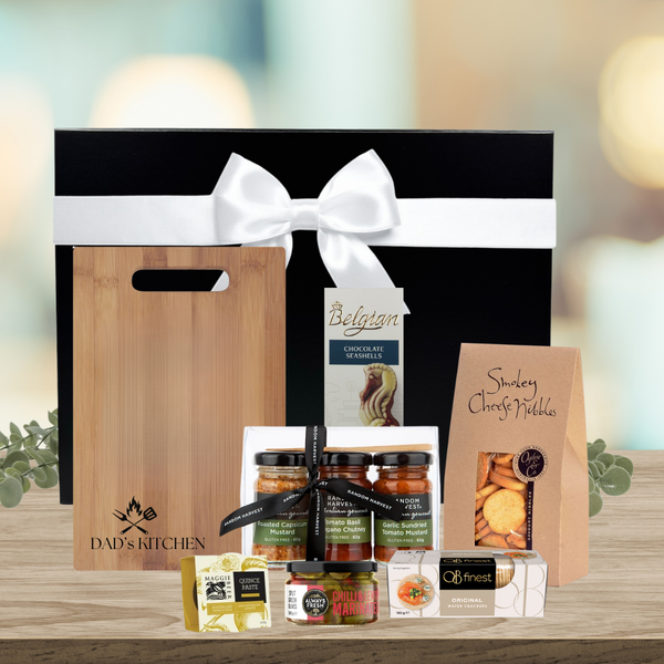 Personalized Cutting Board, Personalized Cheese board, hamper for dad, Father's Day