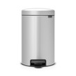 Pedal Bin newICON 12L Metallic Grey