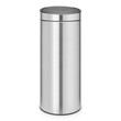 Touch Bin New 30L FPP Matt Steel