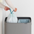 BO Touch Bin 2 x 30L Mineral Concrete Grey