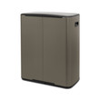 BO Pedal Bin 2 x 30L Platinum