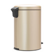 Pedal Bin newICON 20L Metallic Gold