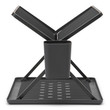 Foldable Dish Drying Rack Dark Grey