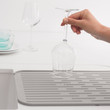 Silicone Dish Drying Rack - Mid Grey