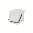 Waste Bin Sort & Go 6L - Light Grey