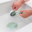 Dish Brush with Suction Cup Holder - Jade Green