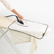 Protective Ironing Cloth 40 x 60cm - White / Grey