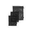 Wash Bags Set of 3 in 2 sizes (2x 33 x 25cm / 1x 45 x 33cm) - Black