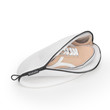 Sneaker Wash Bag - White w/ Grey Zipper