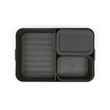 Make & Take Lunch Box Bento Large Dark Grey