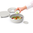 Make & Take Salad Bowl 1.3L Light Grey