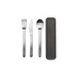Make & Take Cutlery Set 3 pcs Dark Grey
