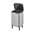 BO Waste Bin Hi 7L Matt Steel FPP