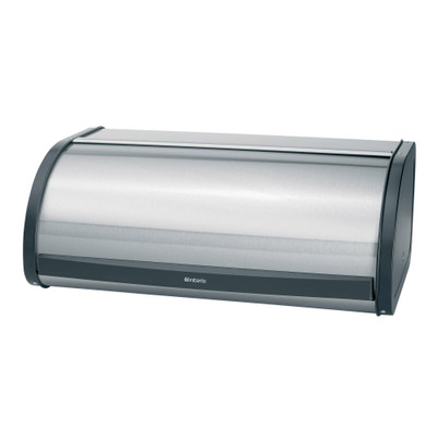 Bread Bin Roll Top Large - FPP Matt Steel Bread Bin Roll Top Large - FPP Matt Steel