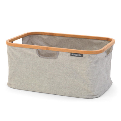 Foldable Laundry Basket 40L - Grey Foldable Laundry Basket 40L - Grey