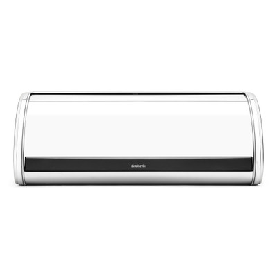 Bread Bin Roll Top Large - Brilliant Steel Bread Bin Roll Top Large - Brilliant Steel