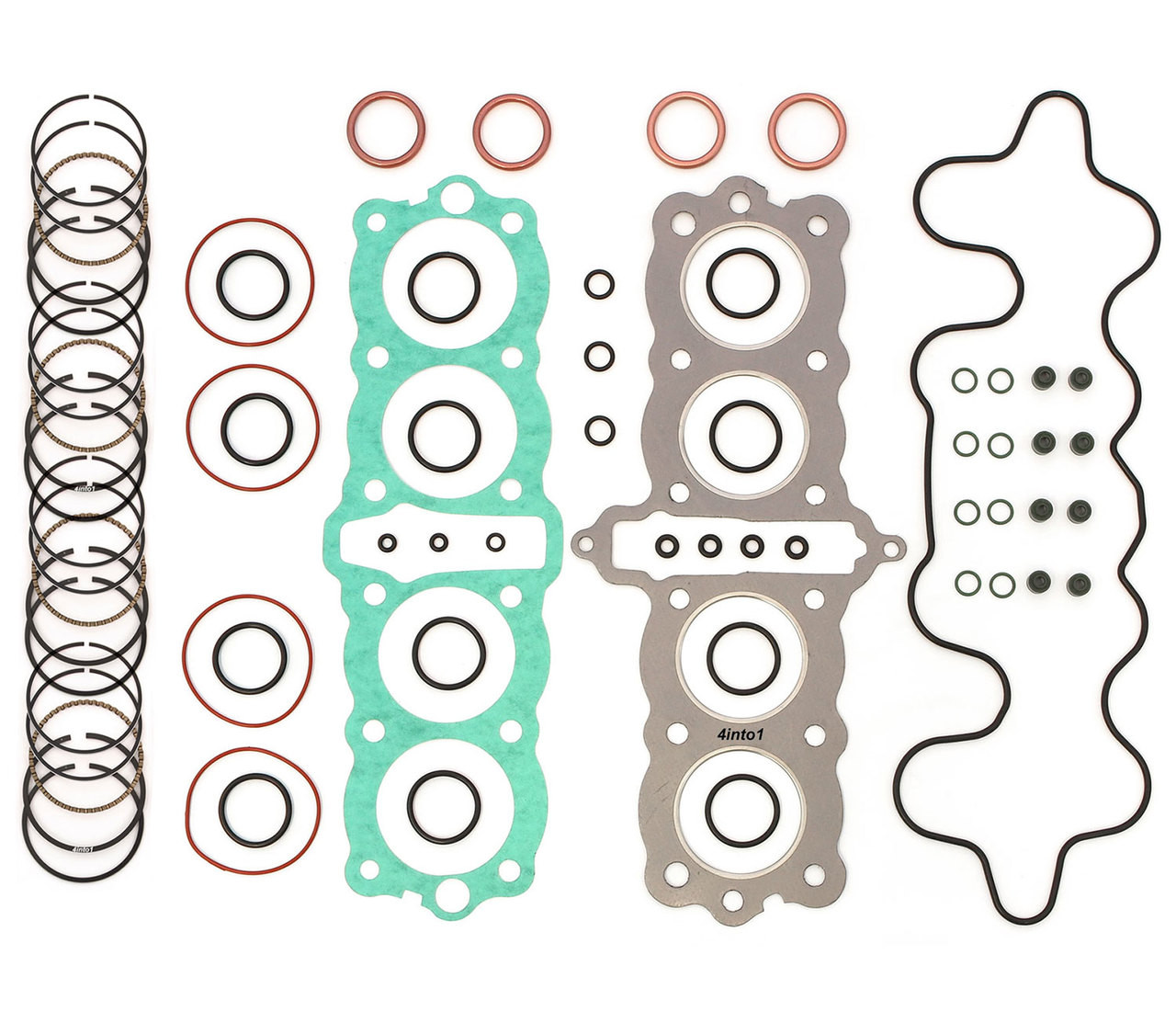 Engine Rebuild Kit w/ Pistons - Honda CB550