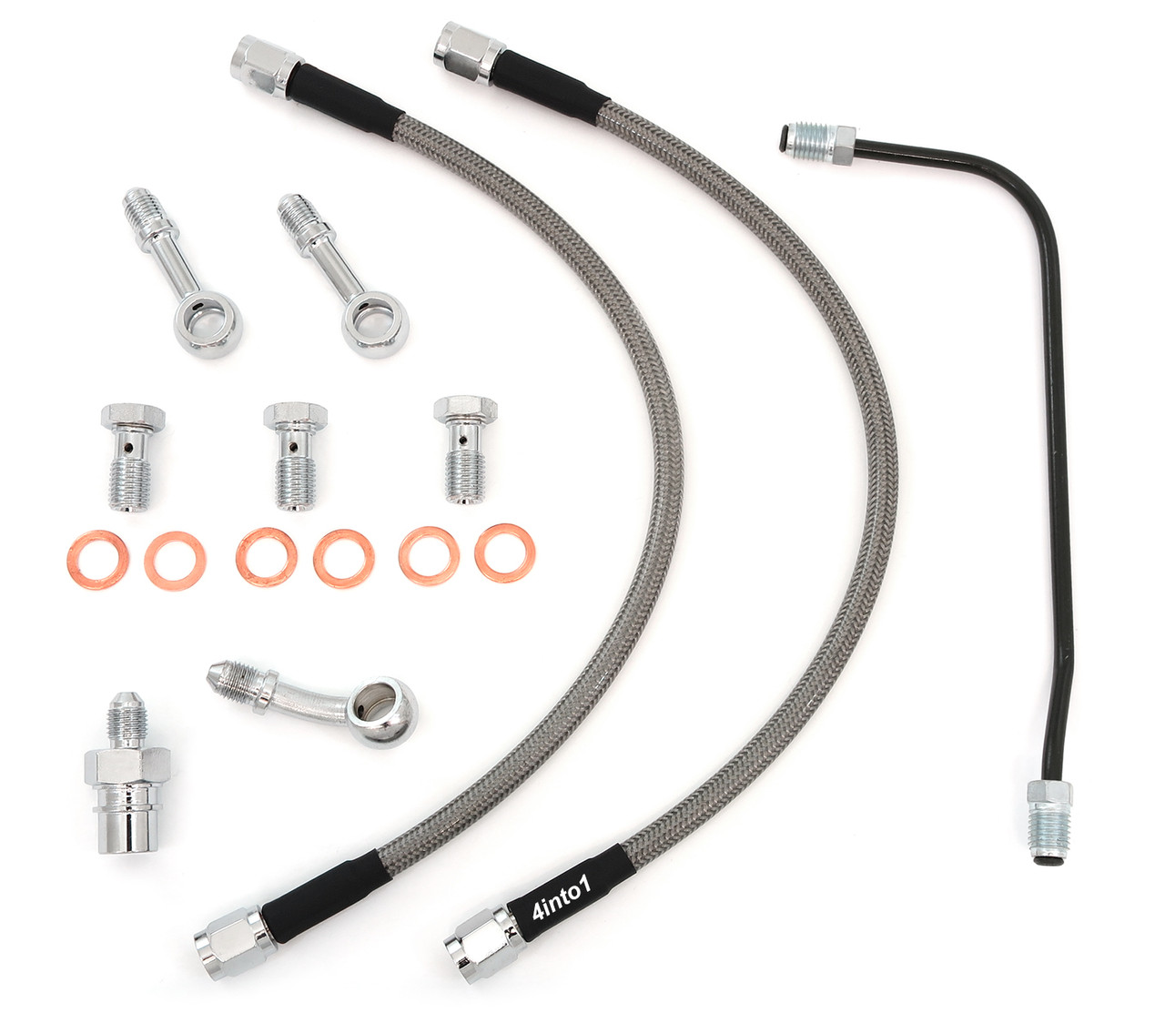 Pinza Freno Honda CB450 Kit De Pinza De Freno Delantero Con Pastillas - Para Honda CB450K 70-71, CB750K 69-76 Y Otros Pinza Delantera Con Pastillas CB750 69-76 - Foto 7