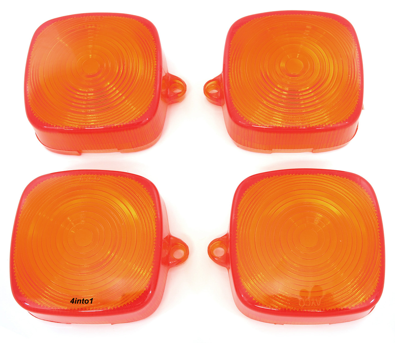 Honda Turn Signal Lens Set - 33402-195-023 - Amber