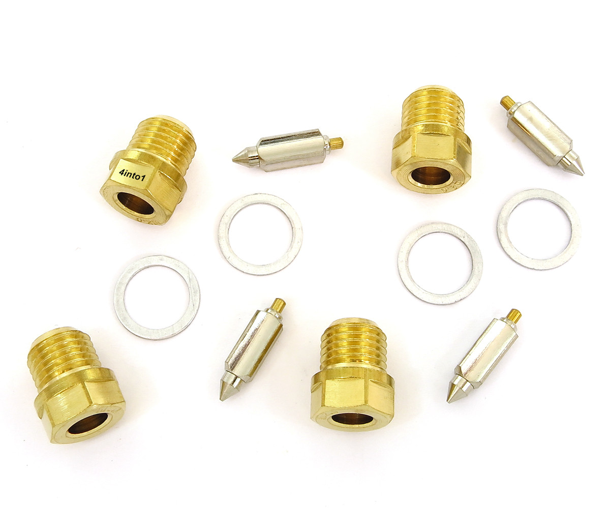 CB750K  CB750four インレット&エキゾーストバルブガイドセット Rubber Intake Insulator & Clamp Set - Honda CB750 - 1970-1976