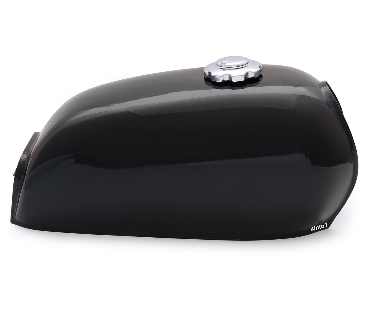 The Peanut Classic Style Gas Tank - Black (BLEMISHED)