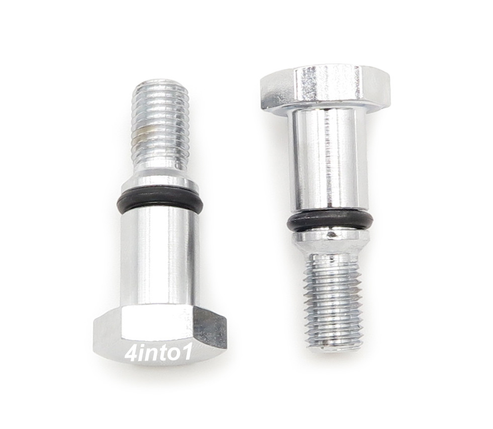 おりお Set of 2 - Front Fork Cap Bolts - 94605-10200 - Honda CB100/125