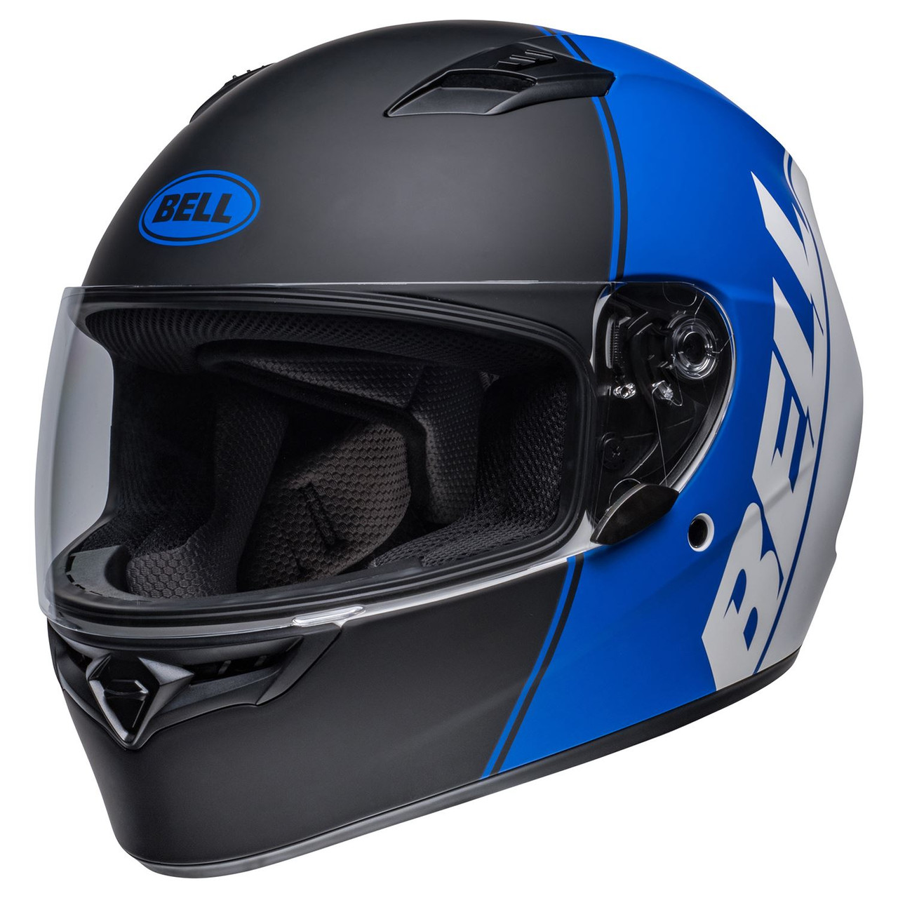 Bell Qualifier Ascent Helmet - Matte Black/Blue - Large (BLEMISHED)