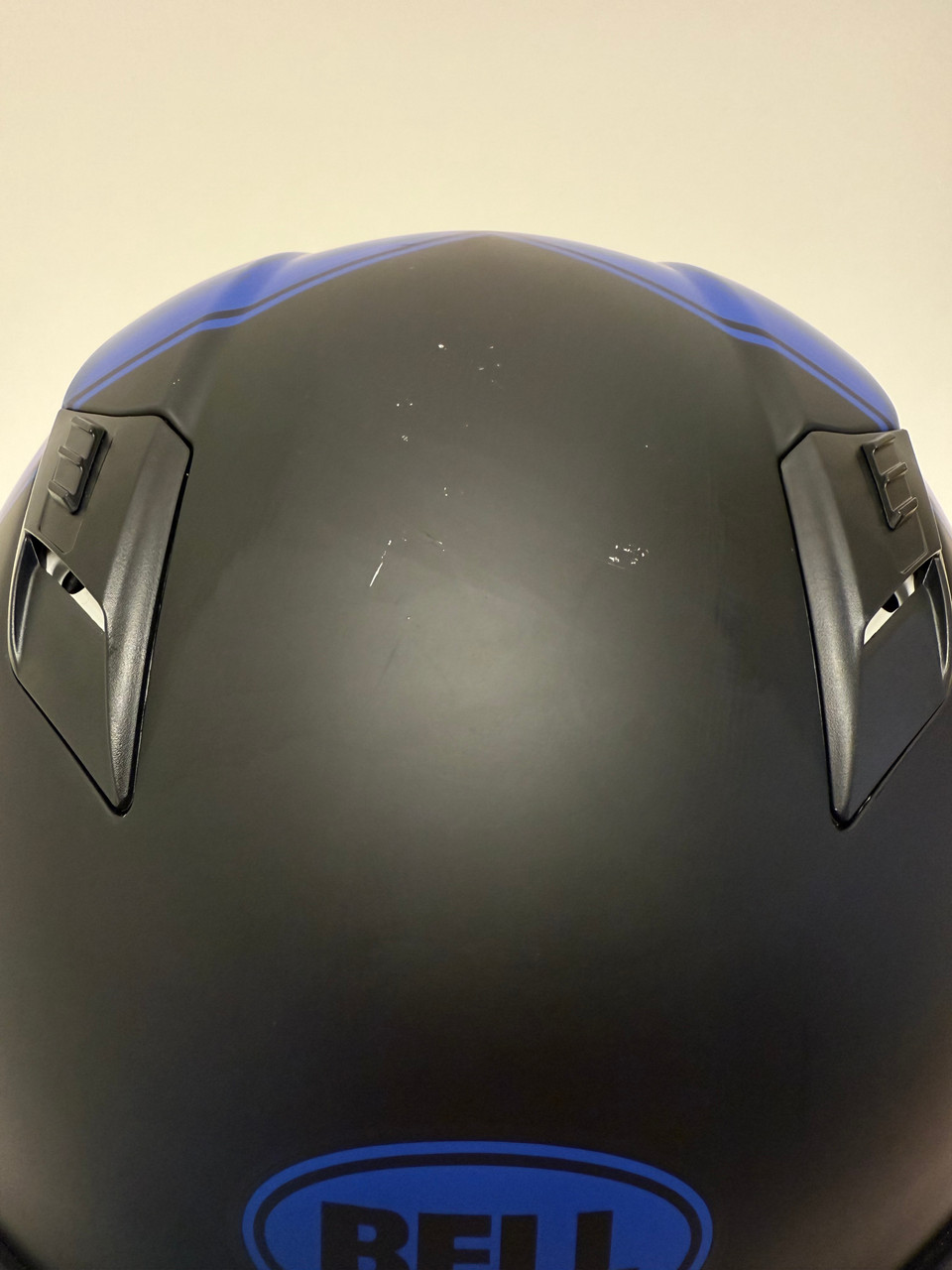 Bell Qualifier Ascent Helmet - Matte Black/Blue - Large (BLEMISHED)