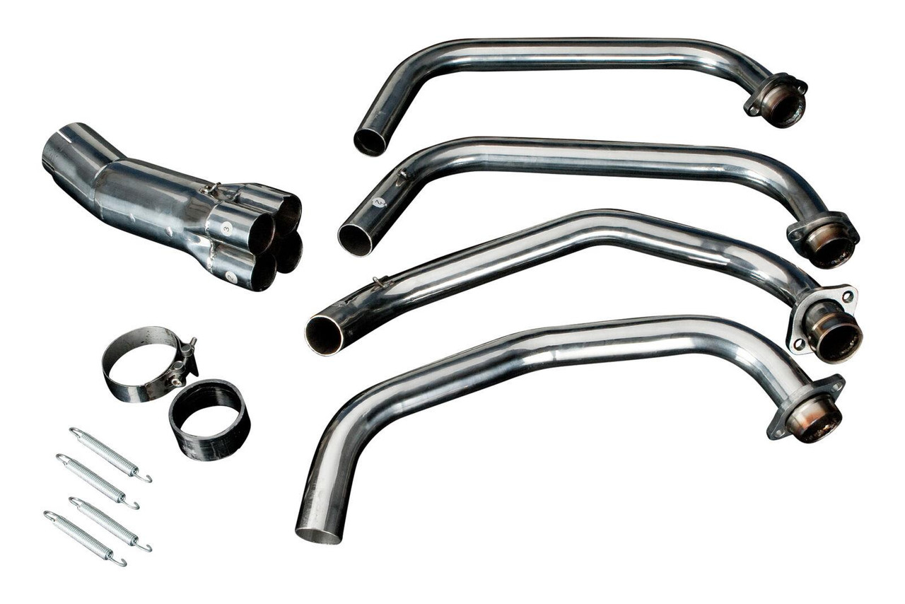 Delkevic 4-1 Stainless Steel Header - Suzuki GSF1200 GSF1200S