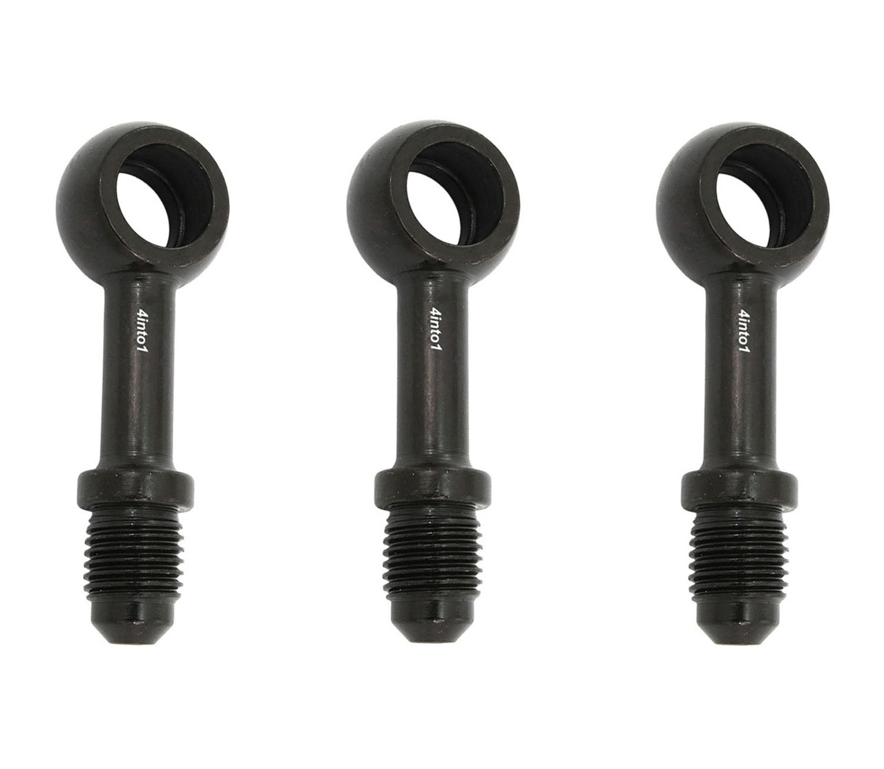 イマン ポワージュ サボンフック Set of 3 - Black AN3 Banjo Brake Line Fittings Zinc Plated - Straight