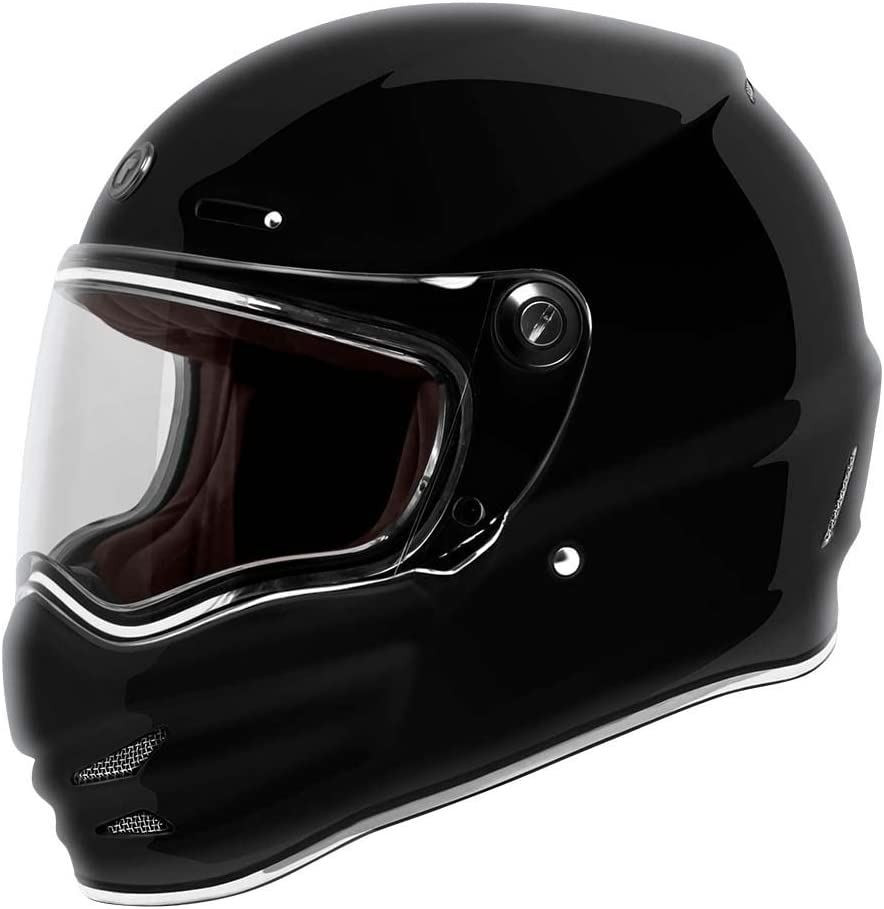 3 4 motorcycle helmets bell BELL Moto-3 Helmet Classic Black – Falan Parts main image 0