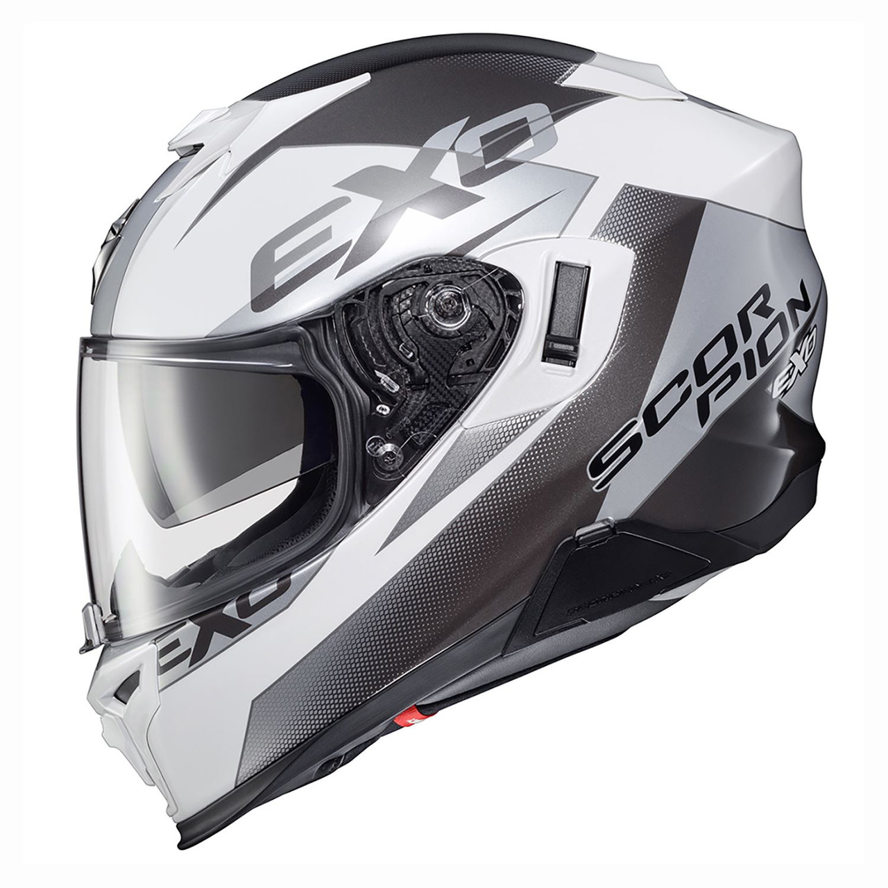 large scorpion helmet Scorpion EXO T520 Factor Helmet - White
