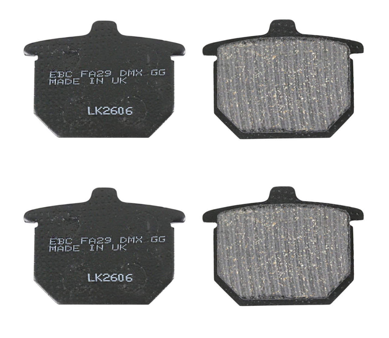 2 Pack EBC Organic Front Brake Pads - FA29 - Honda CX500 CB750/900
