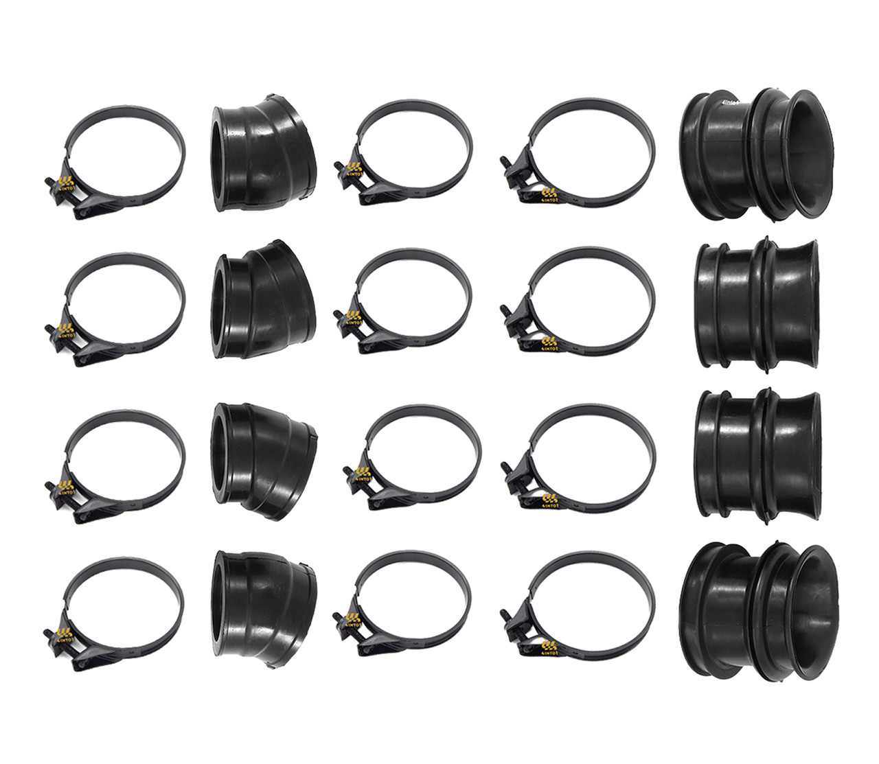 Intake Insulator Set with Clamps - Honda CB750 - 1979-1983