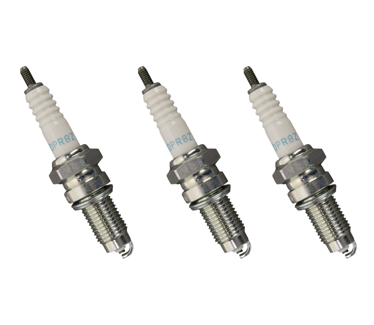 3 Pack NGK DPR8Z Spark Plugs - 4730
