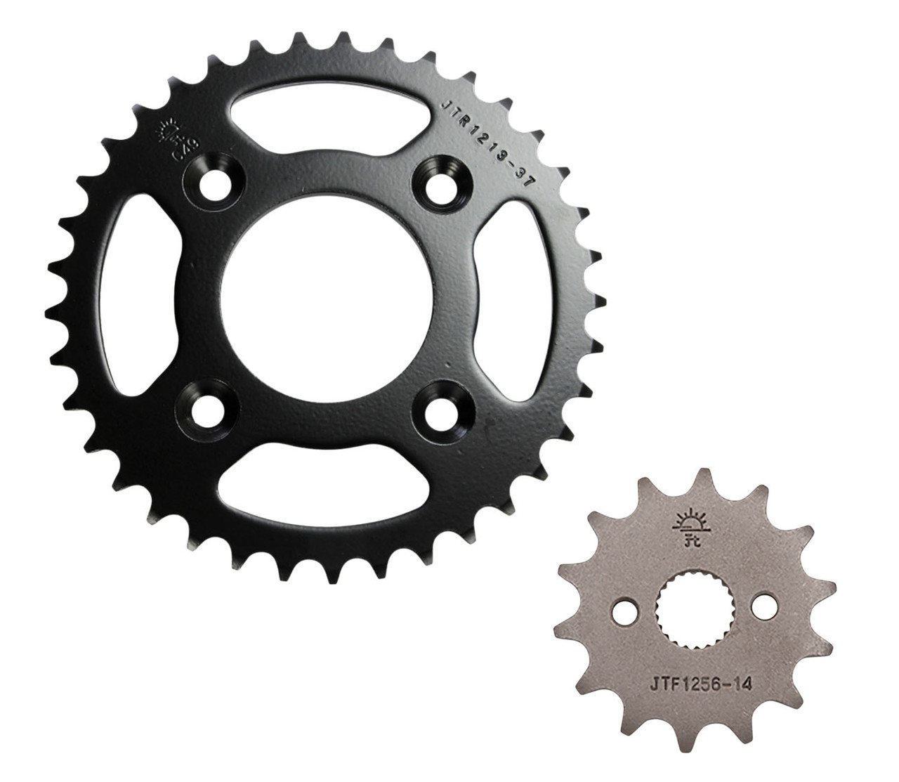 JT Sprockets 14T Front & 37T Rear Sprocket Kit - Honda CRF50 XR50