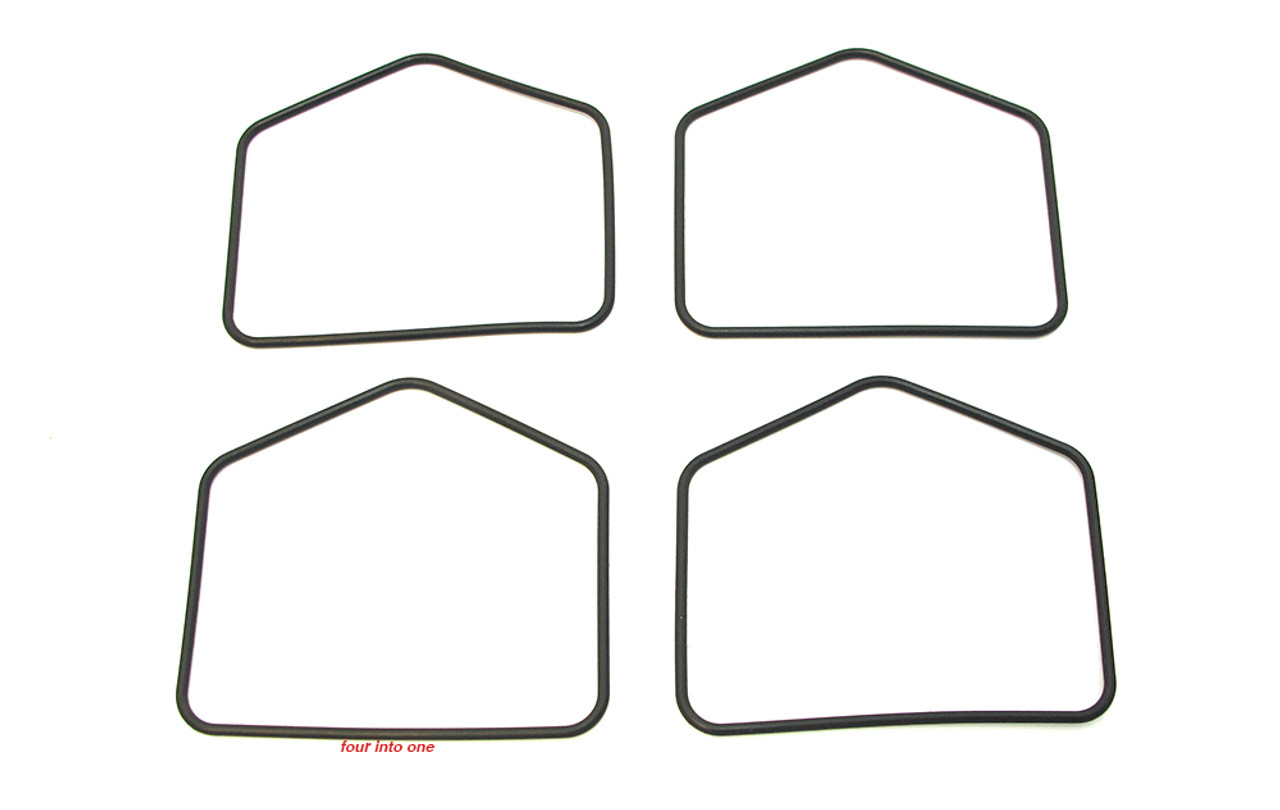 Shaped O-Ring Float Bowl Gaskets Pack Honda CB350F CB400F