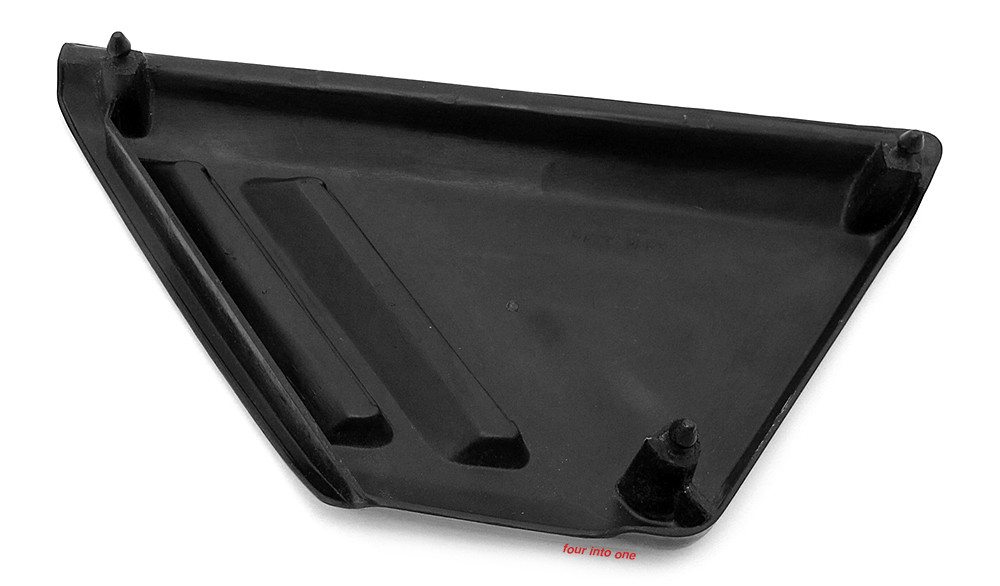 Cache Latéral Gauche Pour Honda CBX 400 (1982-1984) - Pièce D'Occasion, Réf. 83700-MA6-010