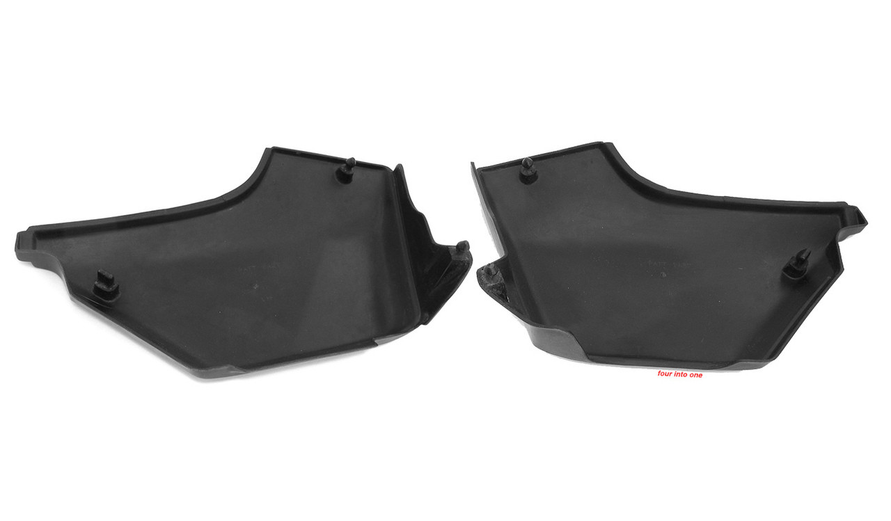 cb250n cb400n ハネテール Honda CB250N CB400N CB400T Side Cover Set