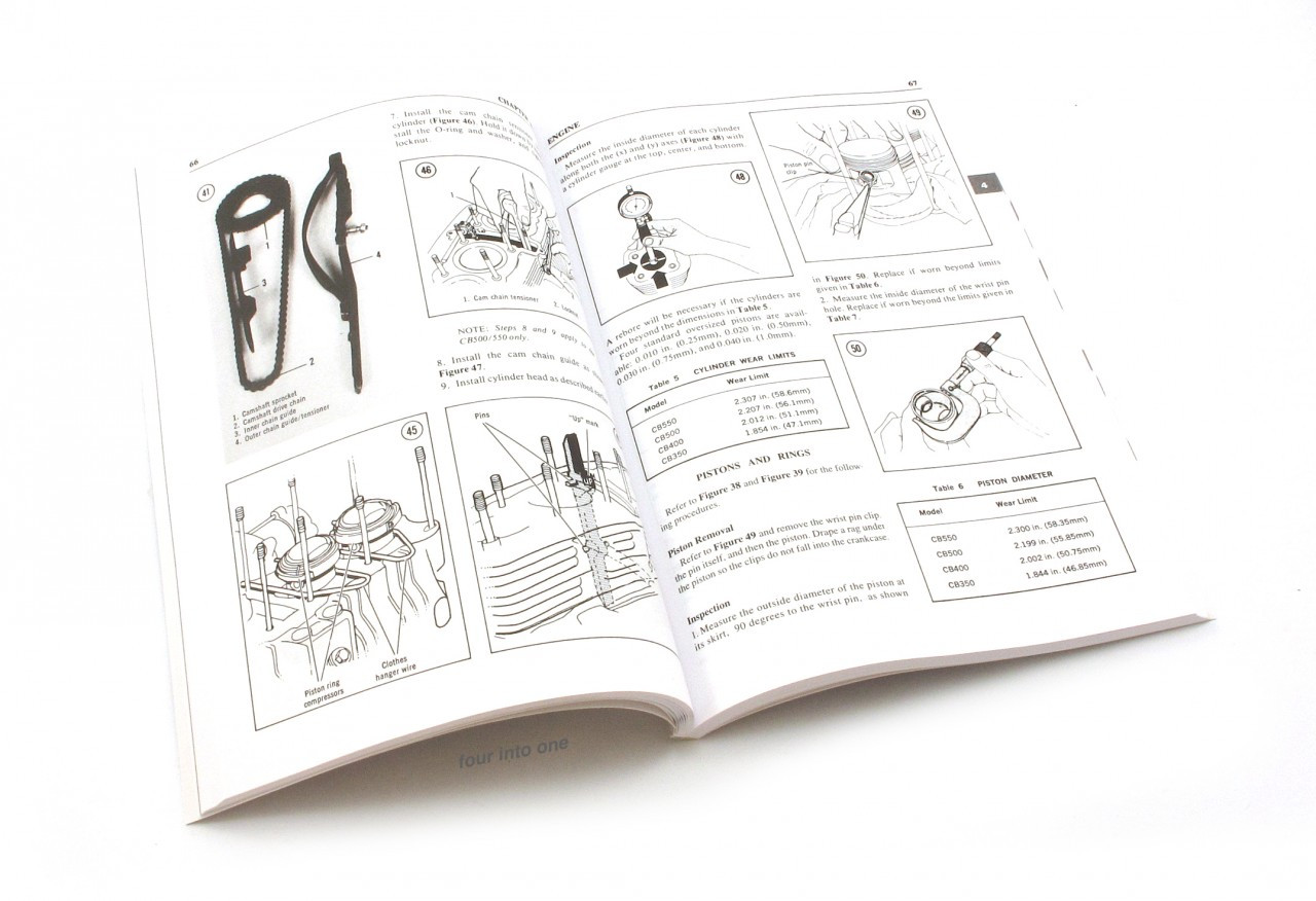 1971 HONDA CB350 SERVICE MANUAL PDF visual data 8